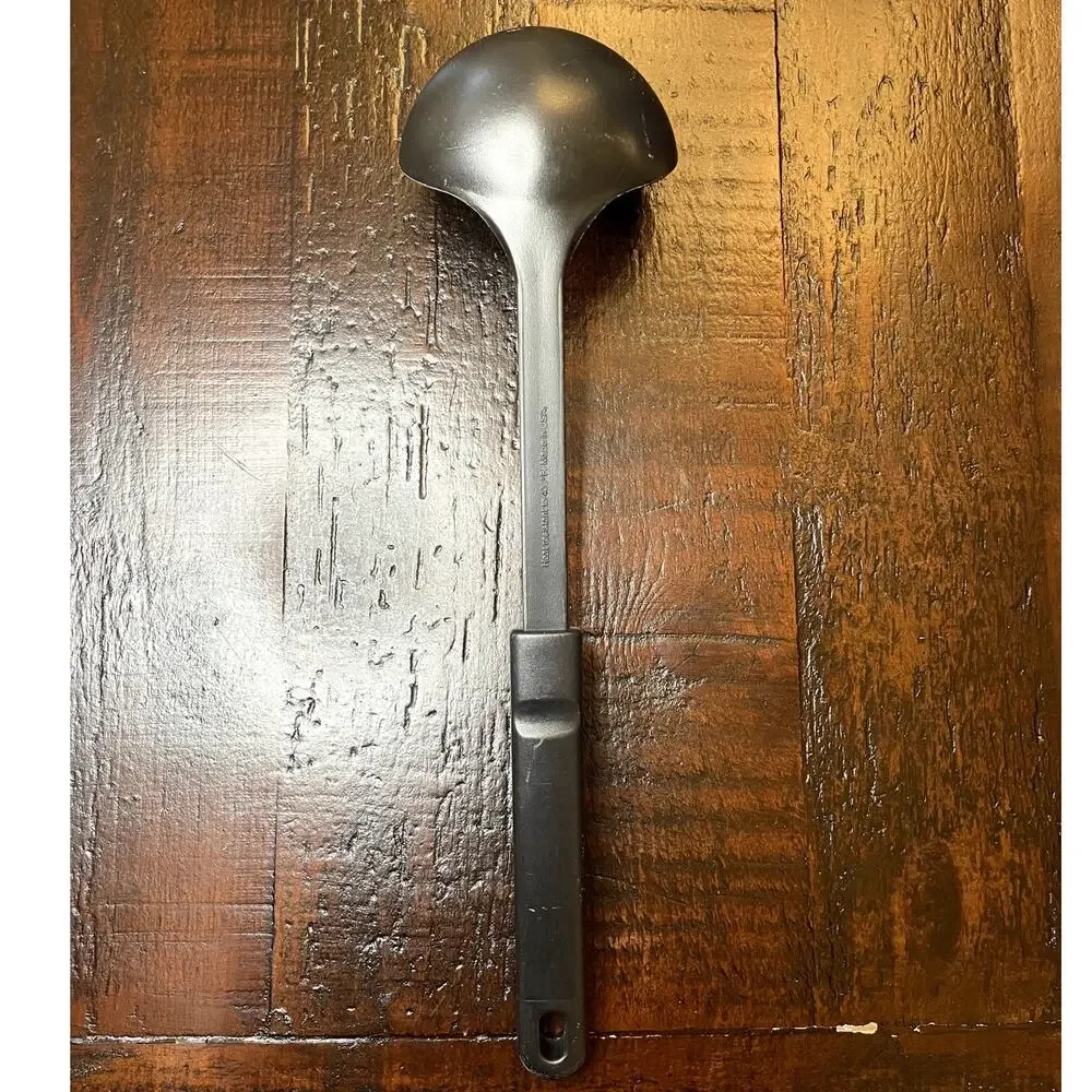 Calphalon Black Nylon Ladle Heat Resistant 400°F Made in USA Kitchen Utensil
